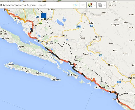 Vožnja Jadranskom magistralom ocijenjena - opasnom!